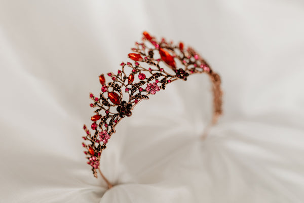 Vera's Tiara in Red