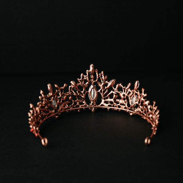 Vera's Tiara in Iridescent Pink - Back