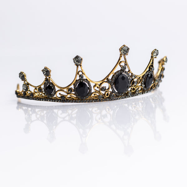 Cindy's Tiara in Black & Gold