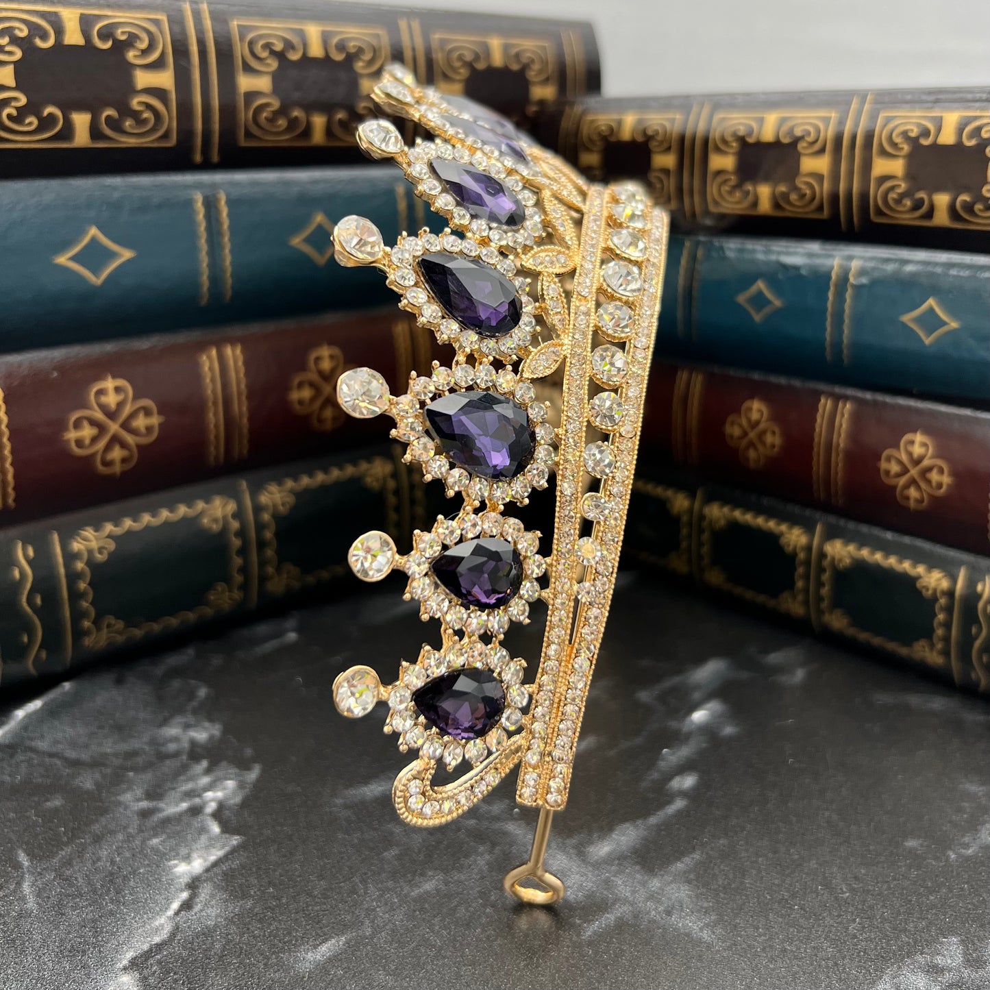 Saya's Tiara in Dark Purple