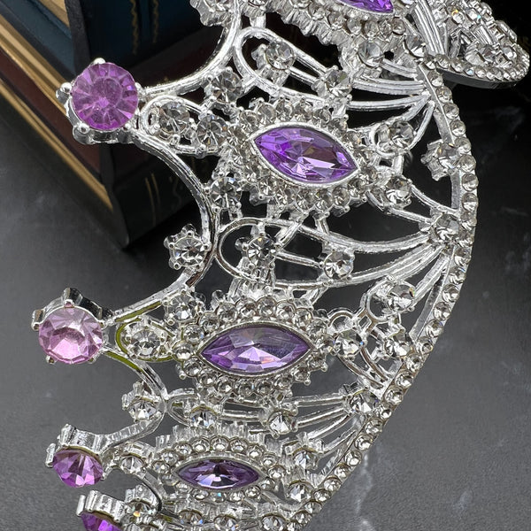 Regina's Tiara in Lavender & Silver