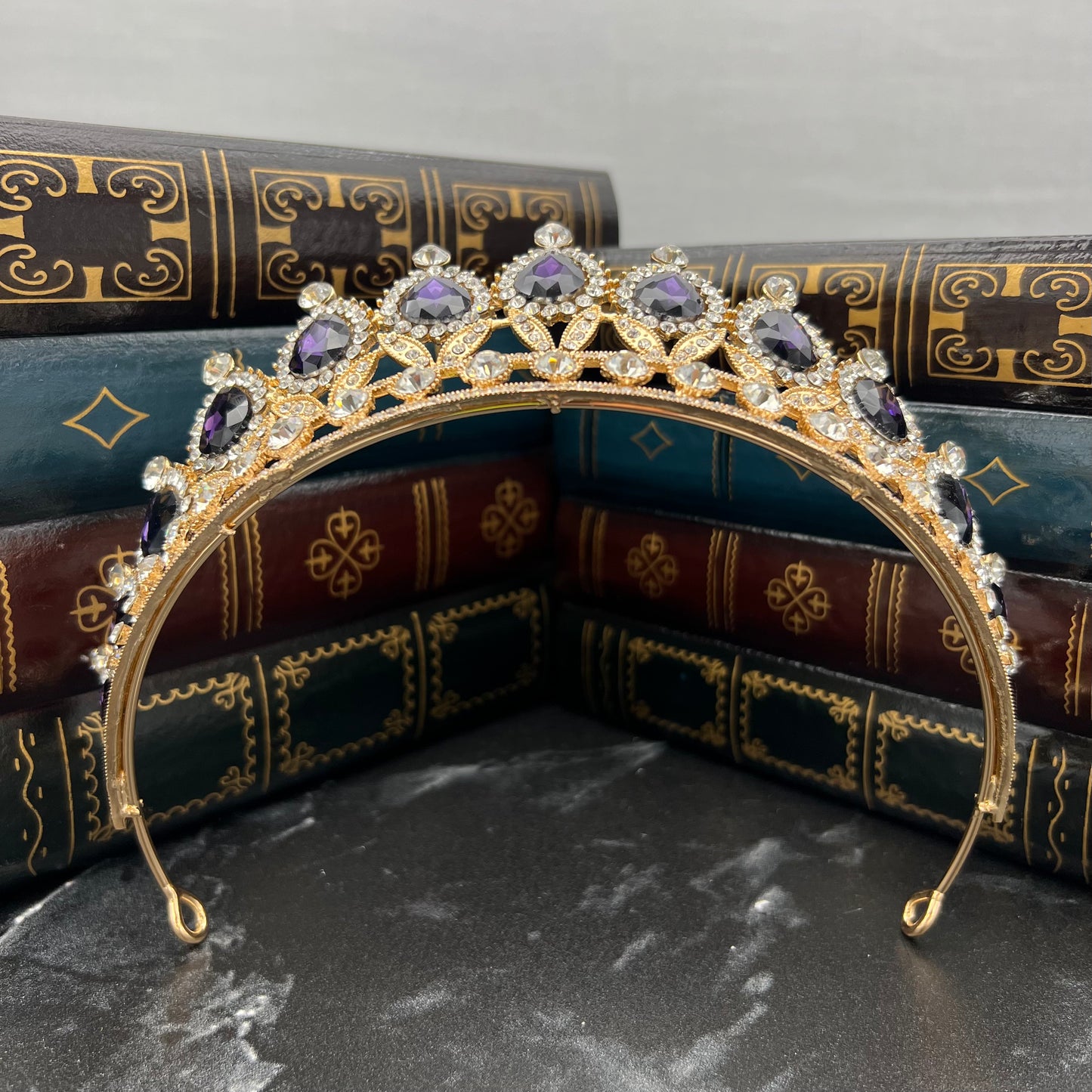 Saya's Tiara in Dark Purple