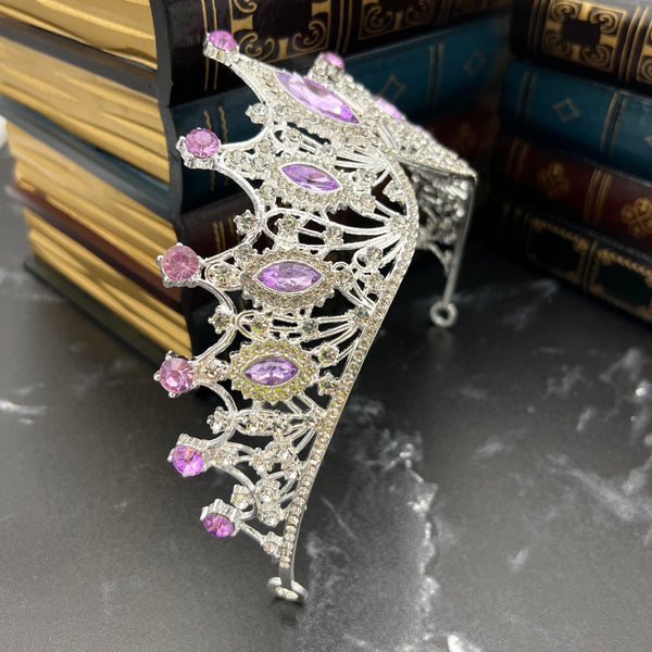 Regina's Tiara in Lavender & Silver