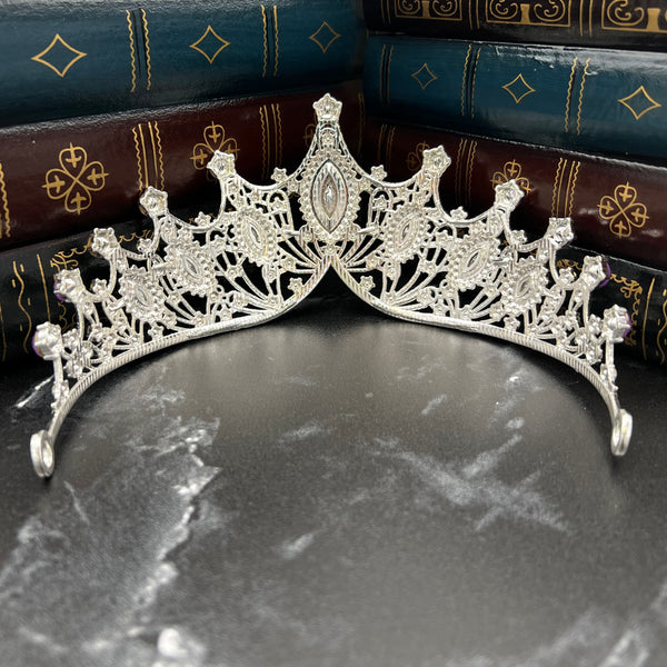 Regina's Tiara in Lavender & Silver