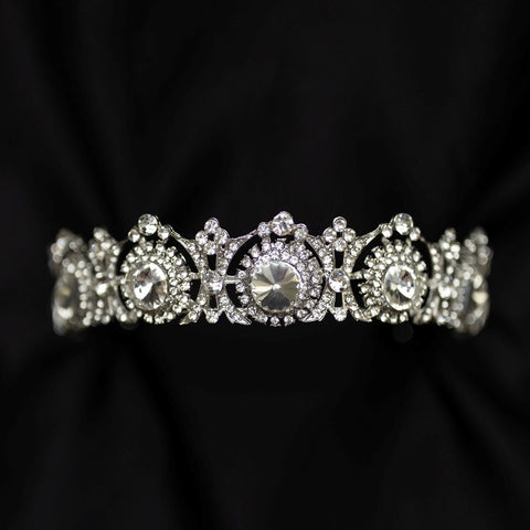 Vanessa's Tiara in Silver